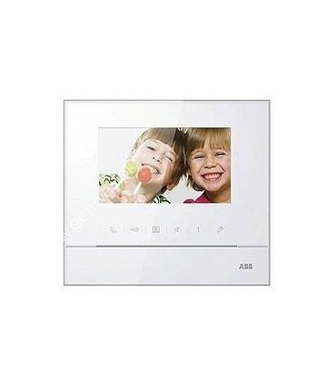 ABB Welcome - Квартирная станция с цветным монитором 4,3", цвет белый M22311-W