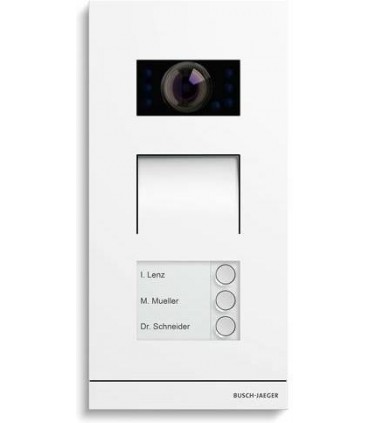 ABB Welcome - Станция вызывная, аудио, однакл., цвет белый 8300-0-0163