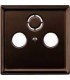 Merten SD Коричневый накладка розетки TV-FM-SAT {PRODUCT_REFERENCE}