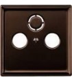 Merten SD Коричневый накладка розетки TV-FM-SAT {PRODUCT_REFERENCE}