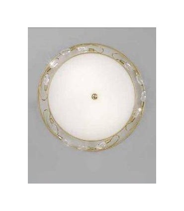 Бра Kolarz BELLISSIMA, бел плафон, оливки strass SW, золото, 309.12.7 309.12.7