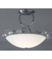 Светильник потолочный Kolarz BELLISSIMA, белый плафон, оливки strass SW, золото, 309.82.7 309.82.7