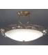 Светильник потолочный Kolarz BELLISSIMA, белый плафон, оливки strass SW, золото, 309.83.7 309.83.7