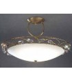 Светильник потолочный Kolarz BELLISSIMA, белый плафон, оливки strass SW, золото, 309.83.7 309.83.7