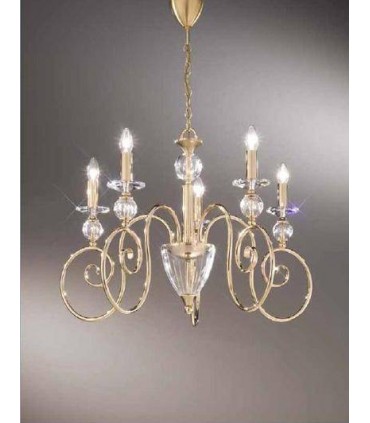 Люстра Kolarz Canova, Pure crystal, золото, 0221.85.3.KPT 0221.85.3.KPT