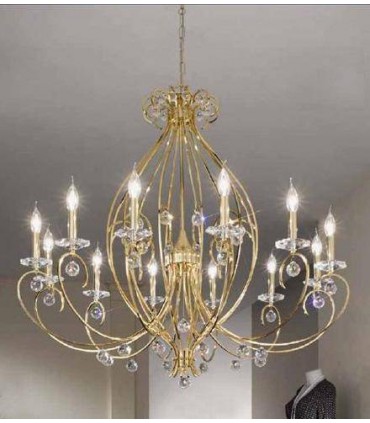 Люстра Carat Canova, Pury crystal, хром, 0232.812.5.KPT 0232.812.5.KPT