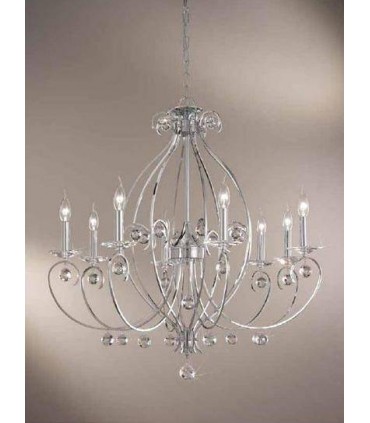 Люстра Kolarz Carat, Pury crystal, хром, 0232.88.5.KPT 0232.88.5.KPT