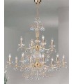 Люстра Kolarz CARMEN,подвески Pure Crystal, хром, 234.88+4.5 234.88+4.5