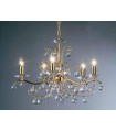 Люстра Kolarz CARMEN, подвески Pure Crystal, золото, 234.85.3 234.85.3