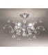 Светильник потолочный Kolarz CARMEN, подвески Pure Crystal, хром, 234.15.5 234.15.5