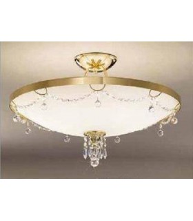 Светильник потолочный Kolarz Corona, Pure crystal, золото, 0263.56.3.KPT 0263.56.3.KPT