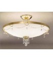 Светильник потолочный Kolarz Corona, Pure crystal, золото, 0263.56.3.KPT 0263.56.3.KPT