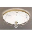 Светильник потолочный Kolarz Corona, Pure crystal, золото, 0263.14S.3.KPT 0263.14S.3.KPT