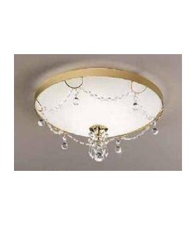 Светильник потолочный Kolarz Corona Classia, Pure crystal, золото,0264.13.3.KPT 0264.13.3.KPT