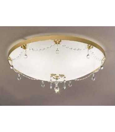 Светильник потолочный Kolarz Corona Classia, Pure crystal, золото, 0264.14L.3.KPT 0264.14L.3.KPT