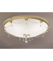 Светильник потолочный Kolarz Corona Classia, Pure crystal, золото, 0264.14L.3.KPT 0264.14L.3.KPT