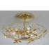 Светильник потолочный Kolarz Arabesque, Sw strass, прозрачно-янтарный, золото, 0106.56M.3.SSTA 0106.56M.3.SSTA