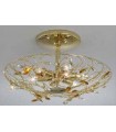 Светильник потолочный Kolarz Arabesque, Sw strass, прозрачно-янтарный, золото, 0106.56M.3.SSTA 0106.56M.3.SSTA