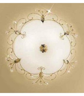 Светильник потолочный Kolarz Cornaro, SW strass, золото, 0118.16.3.SST 0118.16.3.SST