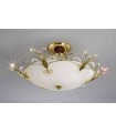 Светильник потолочный Kolarz Cornaro, SW strass, золото, 0118.54.3.SST 0118.54.3.SST