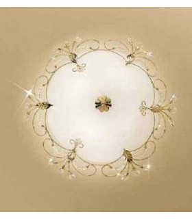 Светильник потолочный Kolarz Cornaro, SW strass, золото, 0118.14.3.SST 0118.14.3.SST
