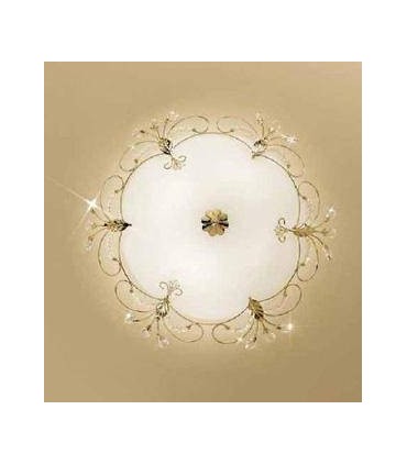 Светильник потолочный Kolarz Cornaro, SW strass, золото, 0118.14.3.SST 0118.14.3.SST