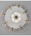 Светильник потолочный Kolarz Cornaro, Pure crystal, состаренное золото, 0118.16.GA.KPT 0118.16.GA.KPT