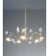 Люстра Kolarz Daisy, грубо начищенное, Optic Crystal, золото, 0043.85.3 0043.85.3