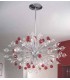 Подвес Kolarz Explosion Bubble,стекло пирекс, прозрачно-красный, хром, 1109.830.5.PYTR 1109.830.5.PYTR