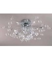 Светильник потолочный Kolarz Explosion Bubble, стекло пирекс, прозрачный, хром, 1109.115.5.PYT 1109.115.5.PYT
