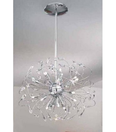 Подвес Kolarz Twister, SW strass в форме оливки, хром, 1307.818.5 1307.818.5