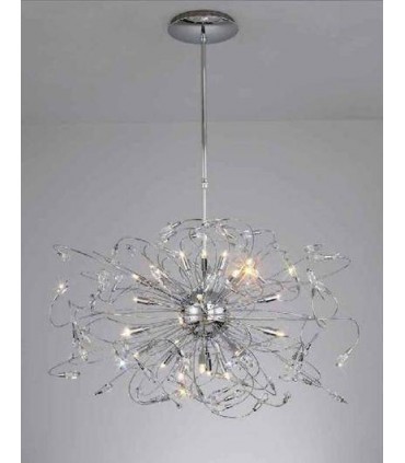 Подвес Kolarz Twister, SW strass в форме оливки, хром, 1307.824.5 1307.824.5