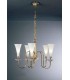 Подвес Kolarz Scala, баклажан стекло, Pure crystal, золото, 0015.85.7.6 0015.85.7.6