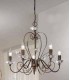Люстра Kolarz Rossana, optic crystal, муранское стекло, бронза, 0235.85.DA.KOT 0235.85.DA.KOT