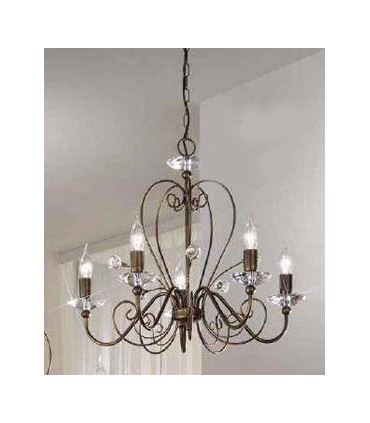 Люстра Kolarz Rossana, optic crystal, муранское стекло, бронза, 0235.85.DA.KOT 0235.85.DA.KOT